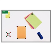 Quadro Branco Magnético 1,20 x 90cm Moldura Alumínio Pop 1095 1 UN Sou