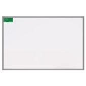 Quadro Branco Não Magnético 1,20 x 90cm Moldura Alumínio Pop 5605 1 UN