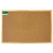 Quadro de Aviso Cortiça 60 x 40cm Moldura de Madeira 1139 1 UN Souza