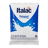 Leite em Pó Integral 400g 1 UN Italac