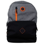 Mochila Backpack Street em Nylon Preto com Cinza 1 UN OEX
