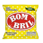 Esponja de Aço PT 6 UN Bombril