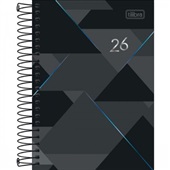Agenda 2026 Tilibra Espiral Spot Pequena Capas Sortidas 12,9x18,7cm 20