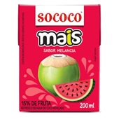 Água De Coco Melancia 200ml 1 UN Mais Coco