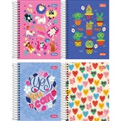 Agenda 2026 Espiral D+ Feminina Capas Sortidas 11,7x16,4cm 176 FL 1 UN