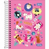 Agenda 2026 Tilibra Espiral D+ Feminina Capas Sortidas 11,7x16,4cm 176