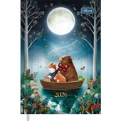 Agenda 2026 Tilibra Costurada Loveland Capas Sortidas 10,5 x 14,8cm 17