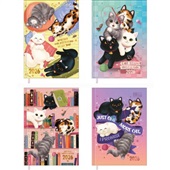 Agenda 2026 Costurada Purrfect Capas Sortidas 10,5 x 14,8cm 176 FL 1 U