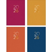 Planner Executivo 2026 Costurado Lume Capas Sortidas 13,4 x 19,2cm 80