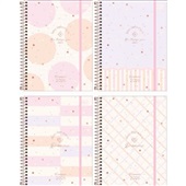 Planner 2026 Espiral Tilibra Soho Capas Sortidas 17,7 x 24cm 80 FL 1 UN