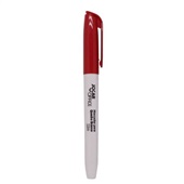 Pincel Marcador para Quadro Branco Slim Vermelho 96095 1 UN Jocar