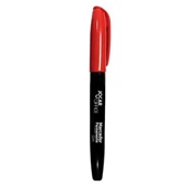 Pincel Marcador Permanente Slim Vermelho 96088 1 UN Jocar