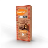 Paçoca de Castanhas e Chocolate Zero açúcar com 3 UN Flormel