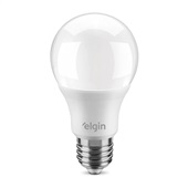 Lâmpada Led Bulbo 9w Bivolt 6500K Branco 1 UN Elgin