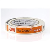 Fita Crepe Branca 19mmx50m 1 UN 3M