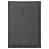 Agenda 2026 Costurada Capri Preta 13,5 x 19,2cm 176 FL 1 UN Foroni