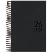 Agenda 2026 Espiral Office Class Classic Preta 20 x 27,5cm 200 FL 1 UN