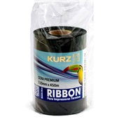 Ribbon Cera Premium para Impressora Térmica 110mmx450m 1 UN Kurz