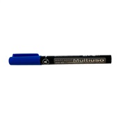 Pincel Marcador Permanente 2,0mm Azul 1 UN Grampline