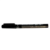 Pincel Marcador Permanente 2,0mm Preto 1 UN Grampline