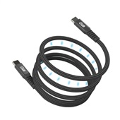 Cabo USB-C Magnetic  1,2m Preto 1 UN I2GO