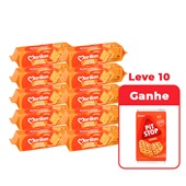 Leve 10 Biscoitos Cream Cracker 170g Marilan - Ganhe 1 Biscoito Pit St