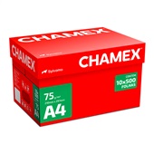 Papel Chamex A4 Sulfite Branco 210x297mm 75g CX 5000 FL