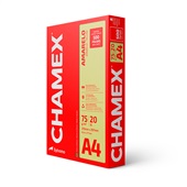 Papel Chamex A4 Sulfite Amarelo 210X297mm 75g Resma 500 FL