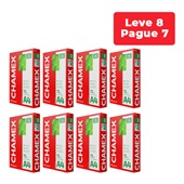 Leve 8 Pague 7 - Papel Chamex A4 Sulfite Branco 210x297mm 75g Resma 50