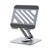 Suporte Grip SkyPad para Tablet 360° 1507 Prata 1 UN Amet
