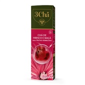 Capsula Três Chá Misto Hibisco e Maçã 30g CX 10 UN Três Corações