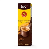 Cápsula de Cappuccino Classic 11g CX 10 UN Café 3 Corações