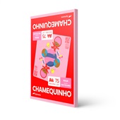 Papel Chamequinho A4 Sulfite Rosa 210x297mm 75g PT 100 FL Chamex