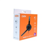 Headset Call Mee P3 1,3m HS103 Preto 1 UN OEX