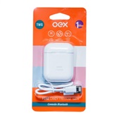 Fone de Ouvido Freedom Bluetooth 5.0 TWS40 Branco 1 UN OEX
