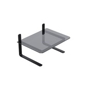 Suporte Para Monitor Office Vidro Fumê 1 UN Reliza
