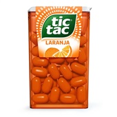 Pastilha Sabor Laranja 14.5g 1 UN Tic Tac