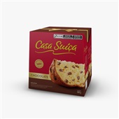 Panettone Gotas de Chocolate 400g 1 UN Casa Suiça