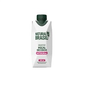 Água de Coco Integral com Poupa 330ml 1 UN Natural Brasil