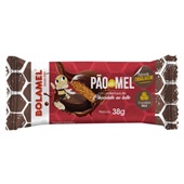 Pão de Mel com Cobertura de Chocolate 38g 1UN Bolamel