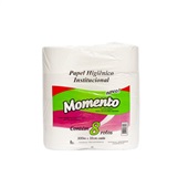 Papel Higiênico Folha Simples Rolão 300m Celulose PT 8 RL Momento