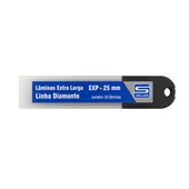 Lâmina Extra Larga para Estilete EXP-25 Estojo com 10 UN Seller