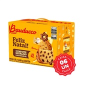 Cesta de Natal PP CX 6 UN Bauducco