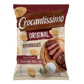 Salgadinho Crocantíssimo Churrasco 40g 1 UN