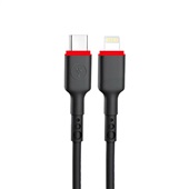 Cabo USB-C C3Tech Lightning CB-CL100BK 1m Preto 1 UN
