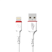 Cabo USB C3Tech Lightning CB-L100WH 1m Branco 1 UN