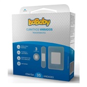 Curativo Isababy Tamanhos Variados Transparente 35 UN