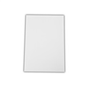 Capa para Encadernação Assismaq PVC A4 Branco 210x297mm 1 UN