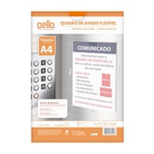 Expositor Display Quadro Multiuso A4 Cristal 210x5x300mm 0534 1 UN Del