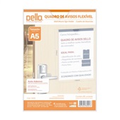 Expositor Display Quadro de Aviso Multiuso A5 150 x 210mm Cristal 0535